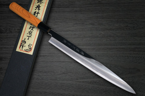 Sakai Takayuki Hakugin INOX Mirror Finish Gyuto - professional stainless Japanese chef knife